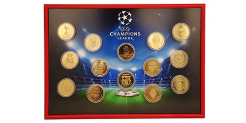 Набор памятных медалей — Лига чемпионов УЕФА №2