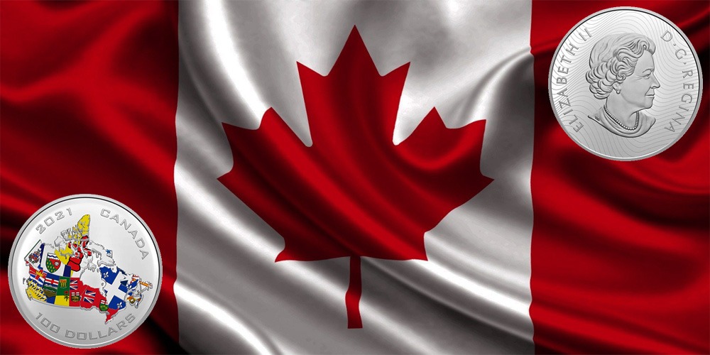 Территории и флаги Канады 2021