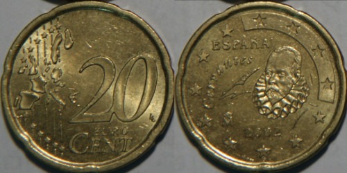 20 евроцентов 2002 Испания