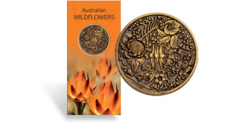 Монетовидный жетон – полевые цветы Австралии