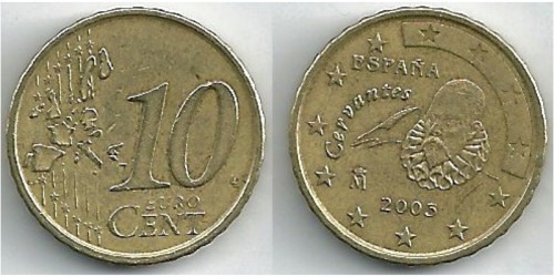 10 евроцентов 2003 Испания