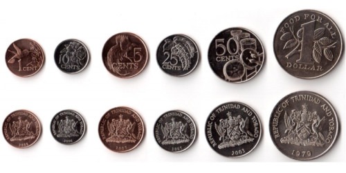 Тринидад и Тобаго — набор из 6-ти монет