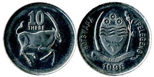 10 тхебе 1998 Ботсвана