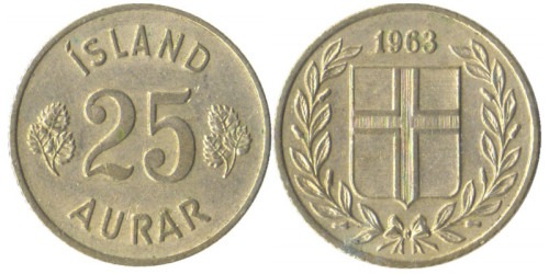 25 эйре 1963 Исландия