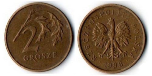 2 гроша 1998 Польша