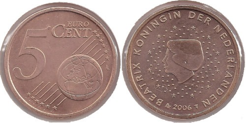 5 евроцентов 2006 Нидерланды