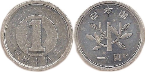 1 йена 2006 Япония
