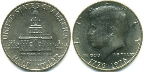 50 центов 1976 США