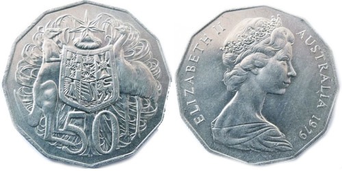 50 центов 1979 Австралия