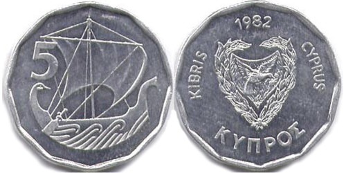 5 милей 1982 Республика Кипр