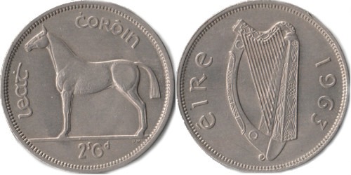 1/2 кроны 1963 Ирландия