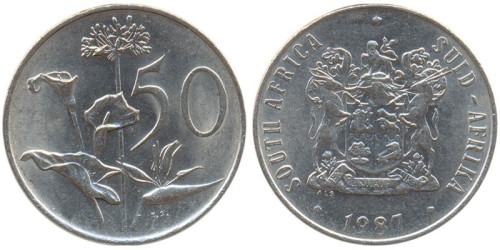 50 центов 1987 ЮАР