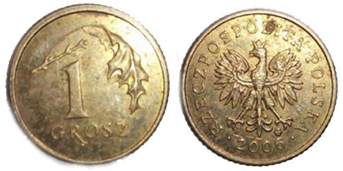 1 грош 2006 Польша