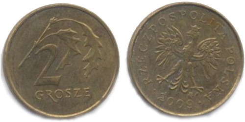 2 гроша 2009 Польша