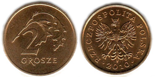 2 гроша 2010 Польша