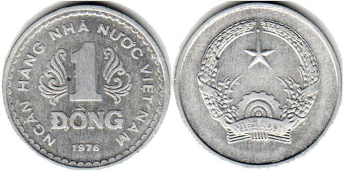 1 донг 1976 Вьетнам