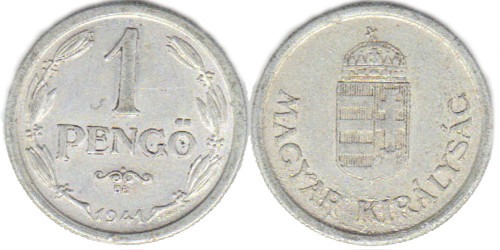 1 пенго 1941 Венгрия