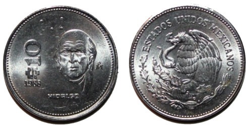 10 песо 1988 Мексика