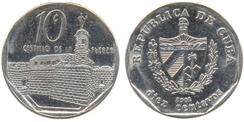 10 сентаво 2002 Куба