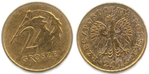 2 гроша 2011 Польша