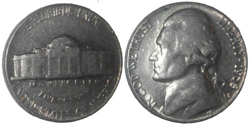 5 центов 1976 S США