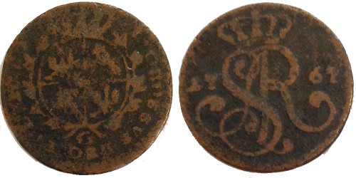 1 грош 1767 Польша — G