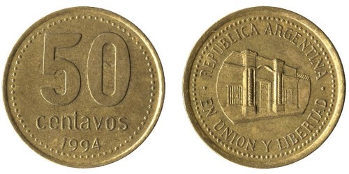 50 сентаво 1994 Аргентина