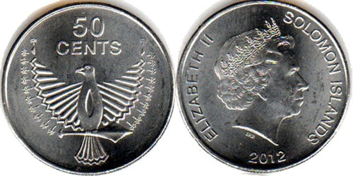 50 центов 2012 Соломоновы острова