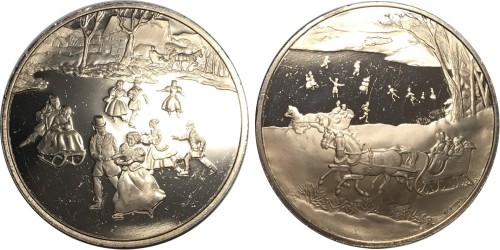 Медаль — Зимние Забавы — Нидерланды