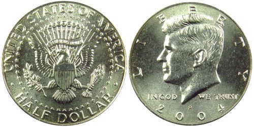 50 центов 2004 P США UNC