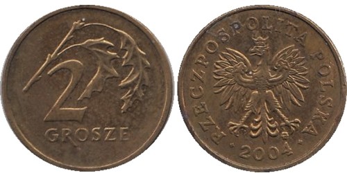 2 гроша 2004 Польша