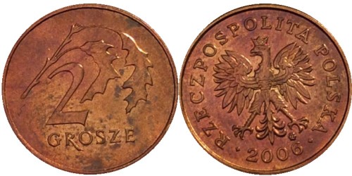 2 гроша 2006 Польша