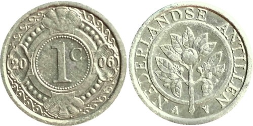 1 цент 2006 Нидерландские Антильские острова