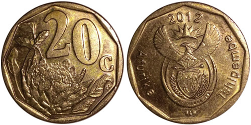 20 центов 2012 ЮАР