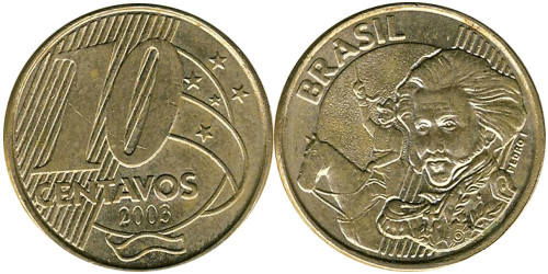 10 сентаво 2003 Бразилия