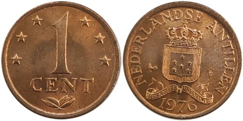 1 цент 1976 Нидерландские Антильские острова