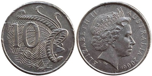 10 центов 2006 Австралия