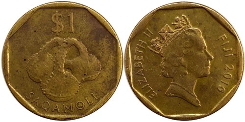 1 доллар 2010 Фиджи