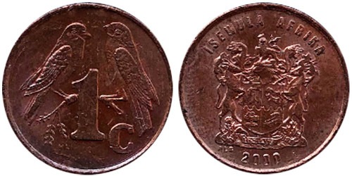 1 цент 2000 ЮАР