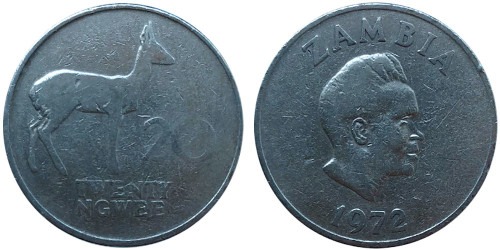 20 нгве 1972 Замбия