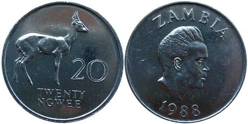 20 нгве 1988 Замбия