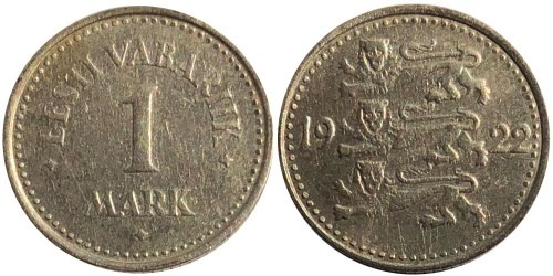 1 марка 1922 Эстония