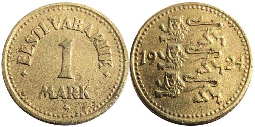 1 марка 1924 Эстония