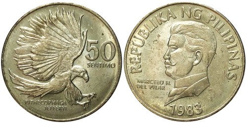 50 сентимо 1983 Филиппины