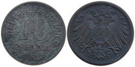 10 пфеннигов 1920  Германская империя