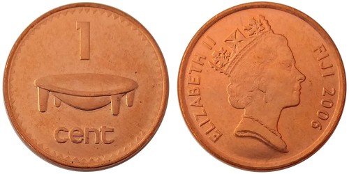 1 цент 2006 Фиджи