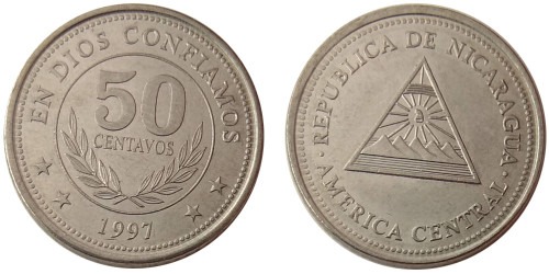 50 сентаво 1997 Никарагуа UNC