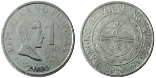1 писо 2010 Филиппины