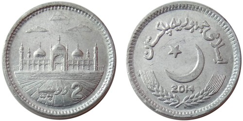2 рупии 2000 Пакистан