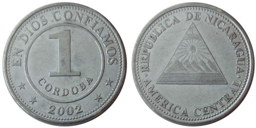 1 кордоба 2002 Никарагуа